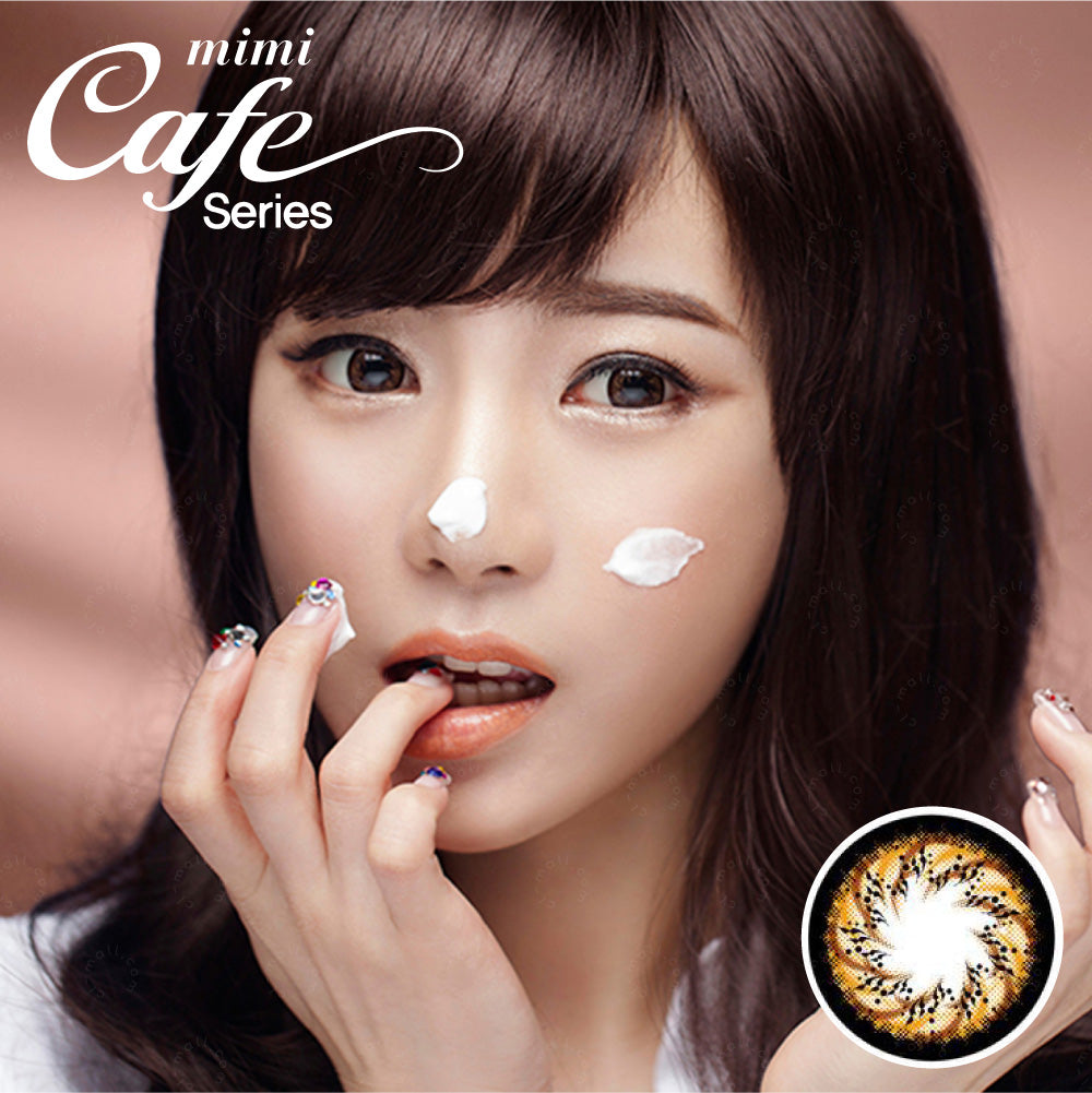 Geolica Mimi Cafe Macchiato Brown WMM-504 Color Contact Lenses