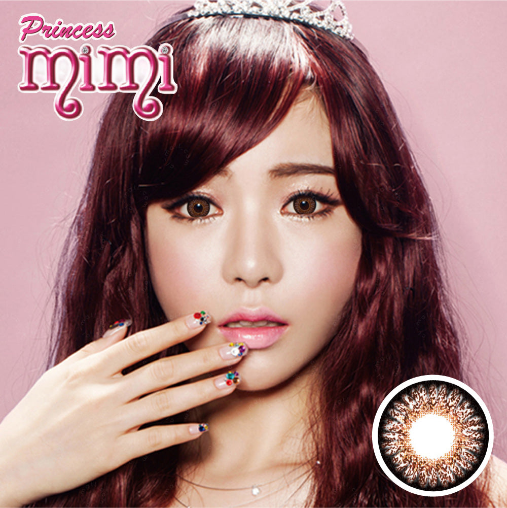 Geolica Princess Mimi Chocolate WMM-304 Color Contact Lenses