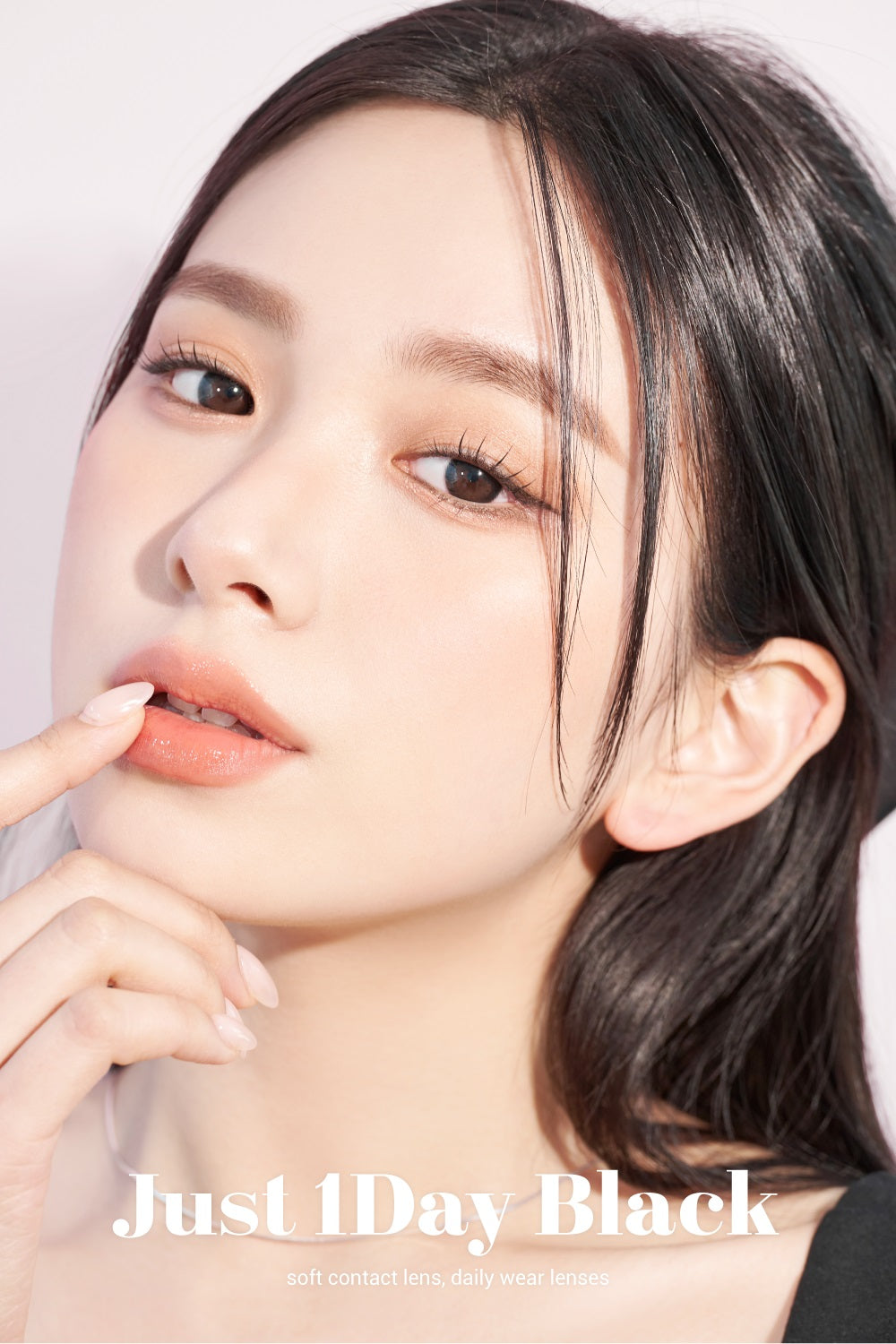 Ann365 Just Black Monthly Contact Lenses 2 Pack Trendy Sweet Shop