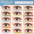 EverColor 1 Day LUQUAGE Rich Night Contact Lenses 10 Pack - Discover the Beauty of Milky Brown Eyes