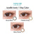 Lacelle Iconic Merry Mocha Contact Lenses 30 Pack - Embrace the Delightful and Irresistible Merry Mocha Shades for a Memorable Look