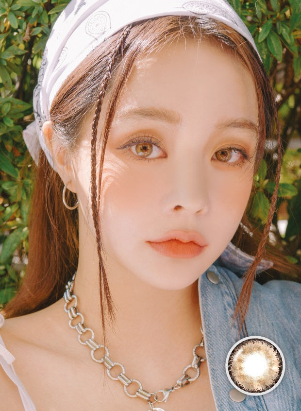 LensVery Silhouette Hazel Monthly Contact Lenses 2 Pack Trendy Sweet Shop