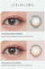 OLENS Glowy Natural Mocha Brown Monthly Contact Lenses 2 Pack - Embrace the Warmth and Elegance of Mocha Brown Shades