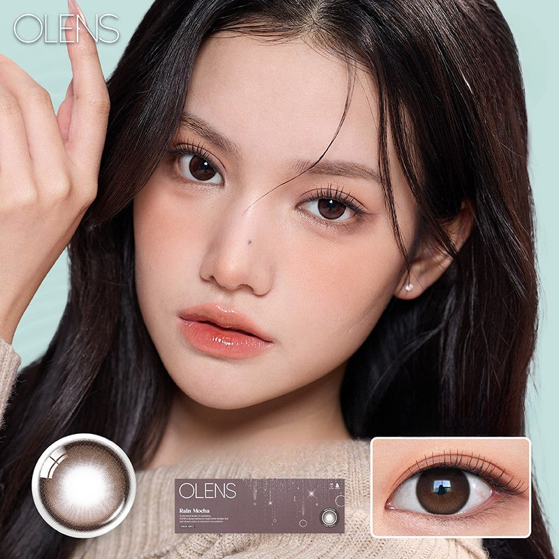 rin♥︎mocha様　オーダー品 OLENS Rain Mocha One Day Contact Lenses 10 Pack– Trendy Sweet Shop