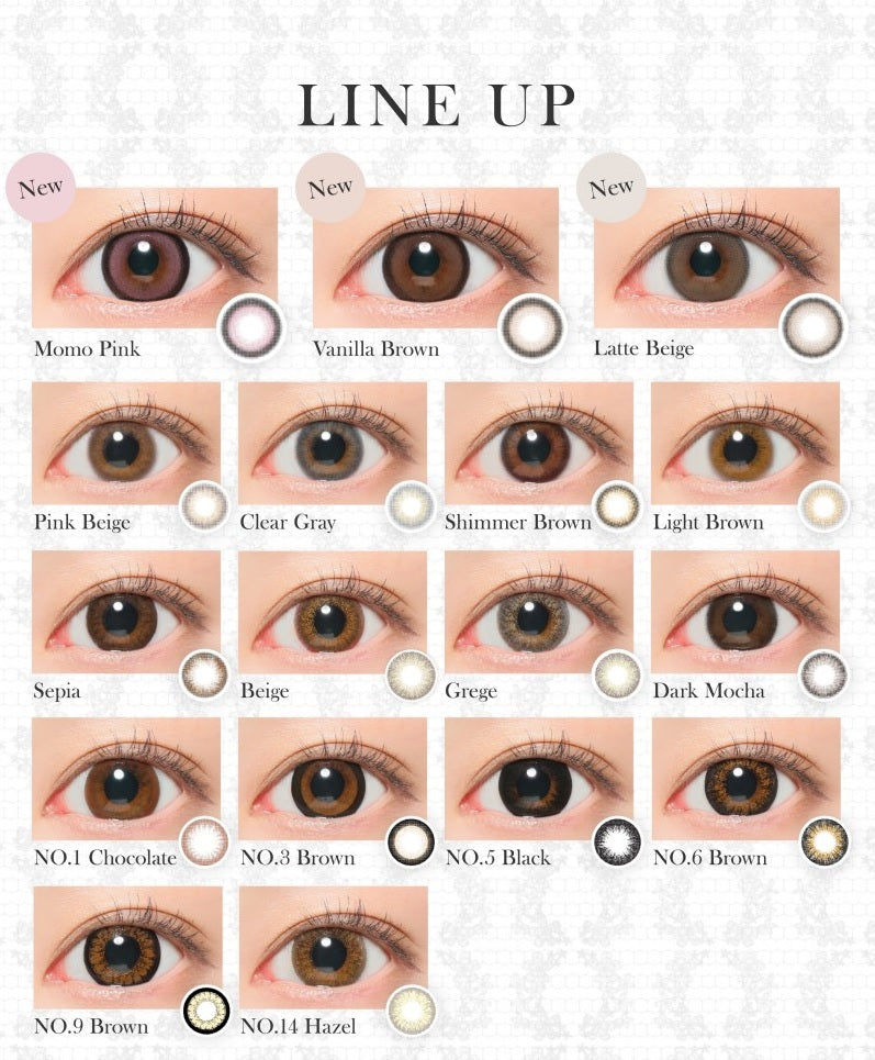 Secret Candy Magic 1 Day Momo Pink Contact Lenses 20 pack– Trendy Sweet ...