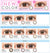 Candy Magic 1 Day Gossip Brown Blue Light Barrier Contact Lenses 10 pack - A unique way to express yourself with color.
