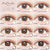 EverColor 1 Day Natural Champagne Brown Contact Lenses 20 Pack - Enjoy a natural look with these high-quality lenses.