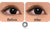 Geo Angel Gray CM-835 Color Contact Lenses - Add a touch of sophistication with a subtle gray color.