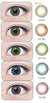 Geo Berry Chessy Gray CM-901 Color Contact Lenses - Make a bold statement with these vibrant and eye-catching lenses.
