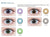 Geo Nudy Blue CH-622 Color Contact Lenses - Brighten Up Your Look with Color