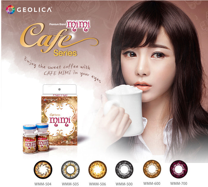 Geolica Mimi Cafe Macchiato Brown WMM-504 Color Contact Lenses