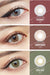 OLENS Russian Smoky One Day Brown Contact Lenses 10 Pack - Get a stunning smoky brown look with 10 lenses