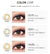 OLENS Scandi One Day Gray Blackpink Contact Lenses 20 Pack - An eye-catching way to stand out from the crowd.