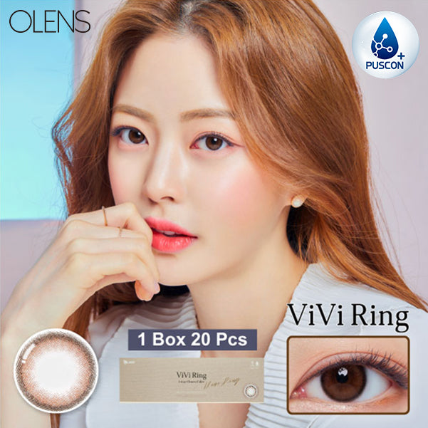 OLENS Vivi Ring One Day Choco コンタクトレンズ 20 パック– Trendy