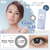 Phrase Seed Eye Coffret 1 Day UV Grace Make Gray Contact Lenses 30 Pack - Enhance your eyes with 30 pairs of gray contact lenses for a one-day UV grace makeover.