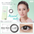 Seed Eye Coffret 1 Day UV Natural Make Black Contact Lenses 30 Pack - Enhance your eyes with these natural-looking lenses.