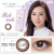 Seed Eye Coffret 1 Day UV Rich Make Brown Contact Lenses 30 Pack - Transform your look with these beautiful brown contact lenses.